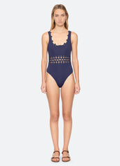 Sea New York Leila One Piece - Navy