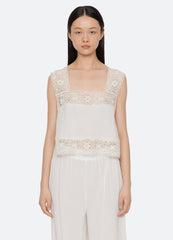 Sea New York Gardener Tank - Cream