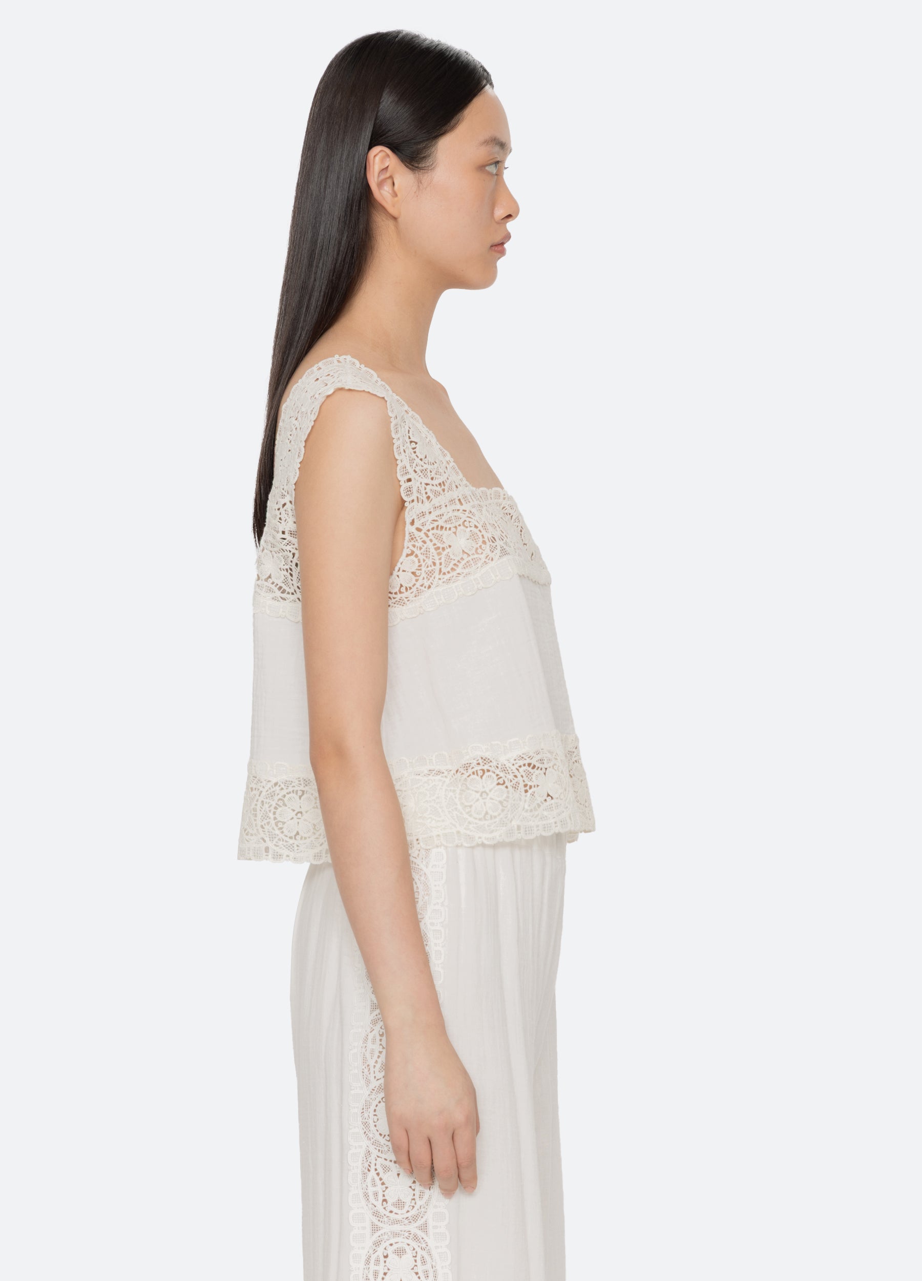 Sea New York Gardener Tank - Cream