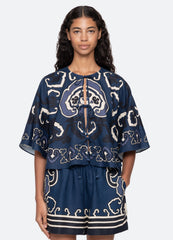 Sea New York Blaise Top - Navy