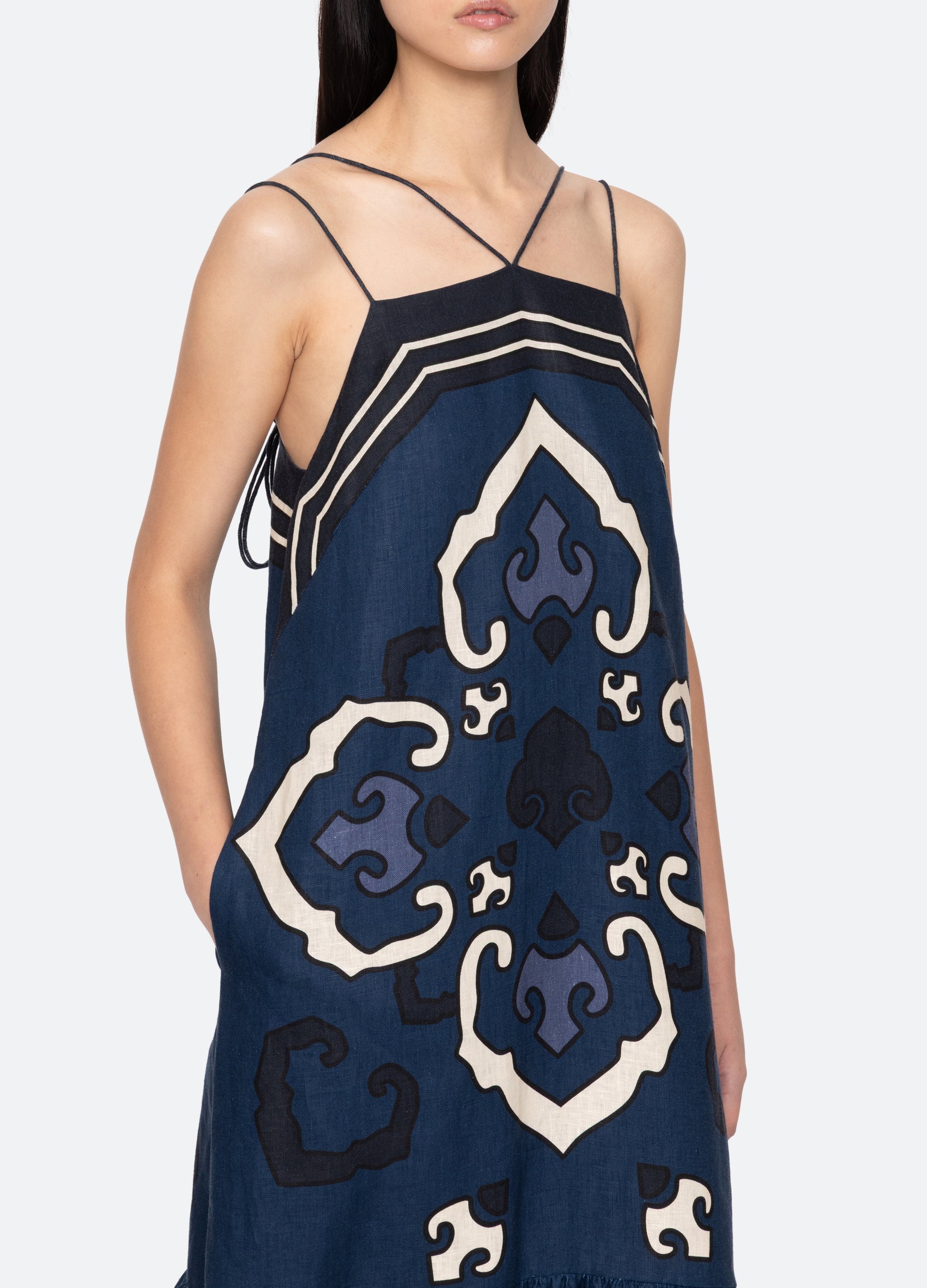 Sea New York Blaise Dress - Navy