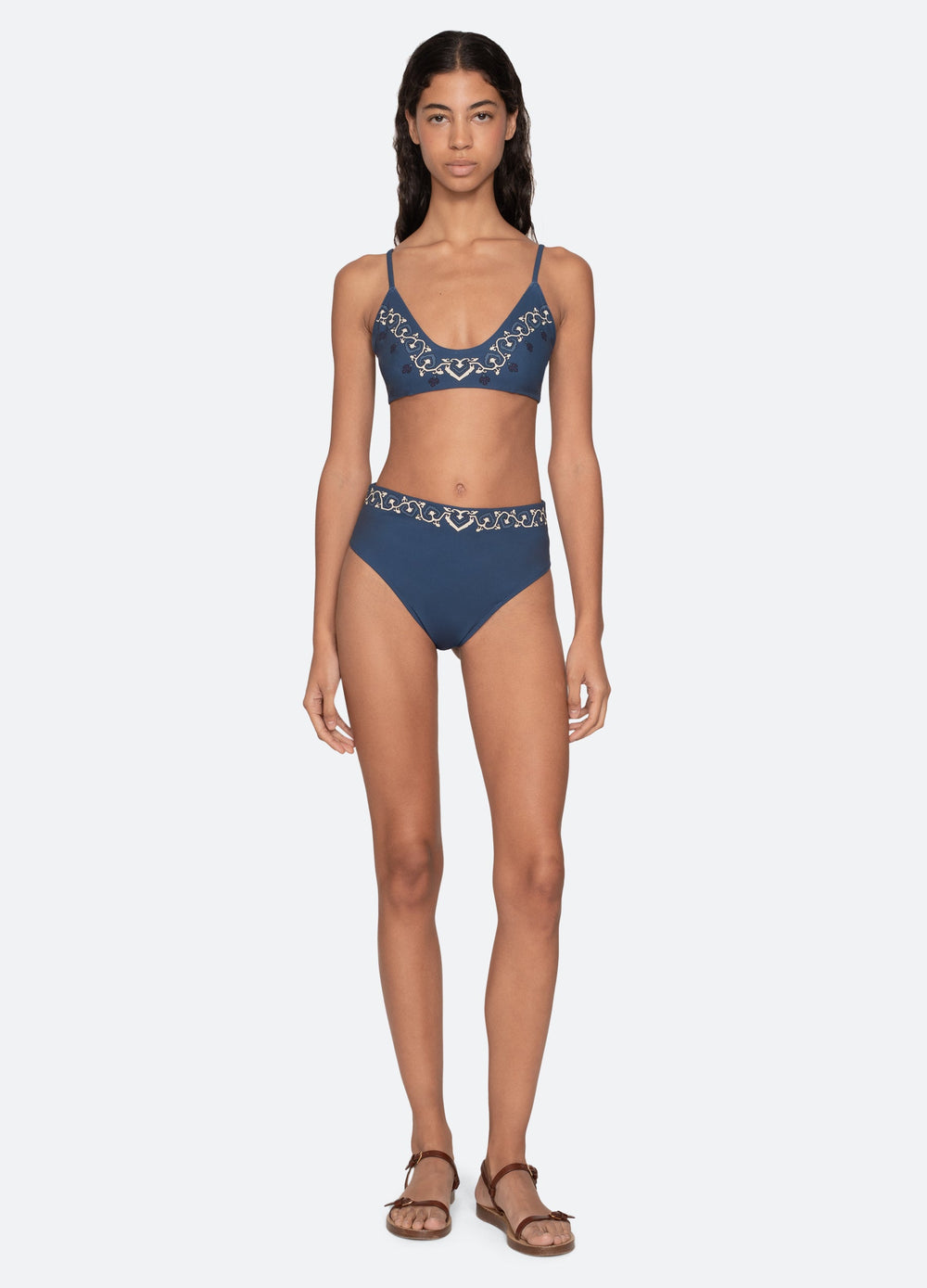 Sea New York Blaise Bikini Bottom - Navy