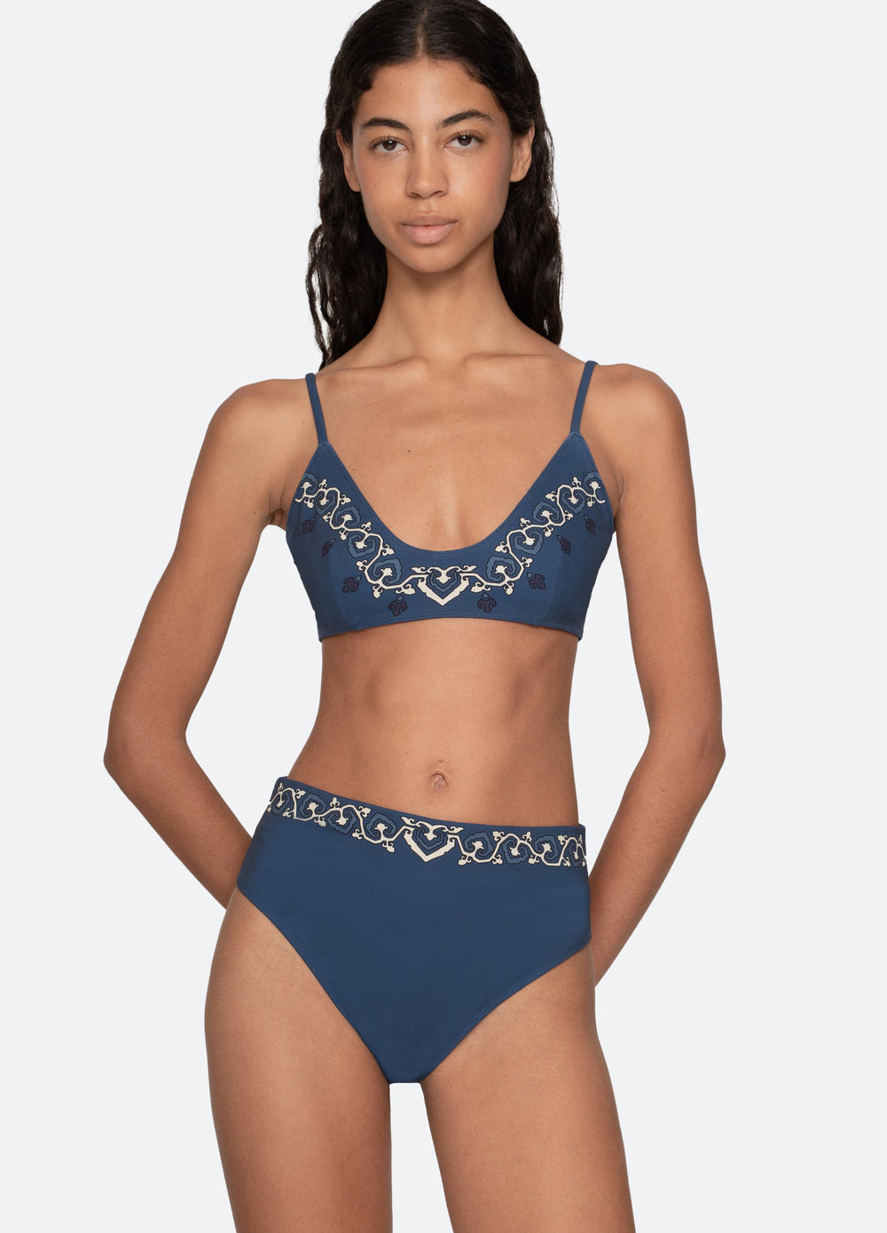 Sea New York Blaise Bikini Bottom - Navy