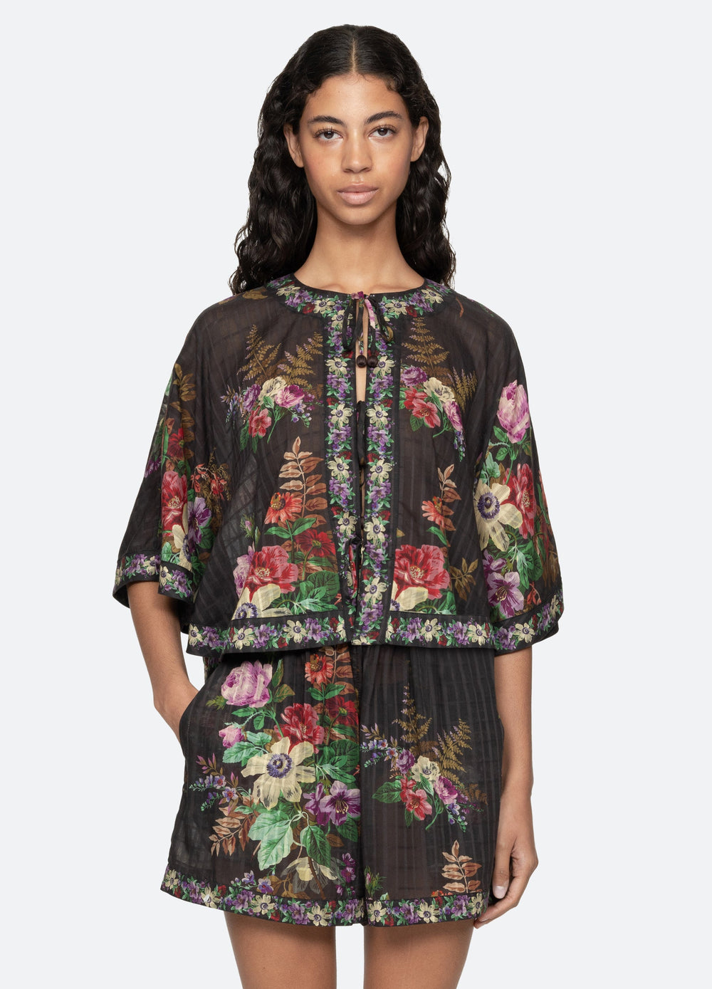 Sea New York Viktoria Tie Top - Multi