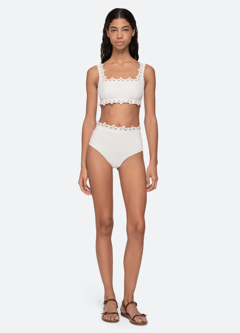 Sea New York Leila Bikini Bottom - White