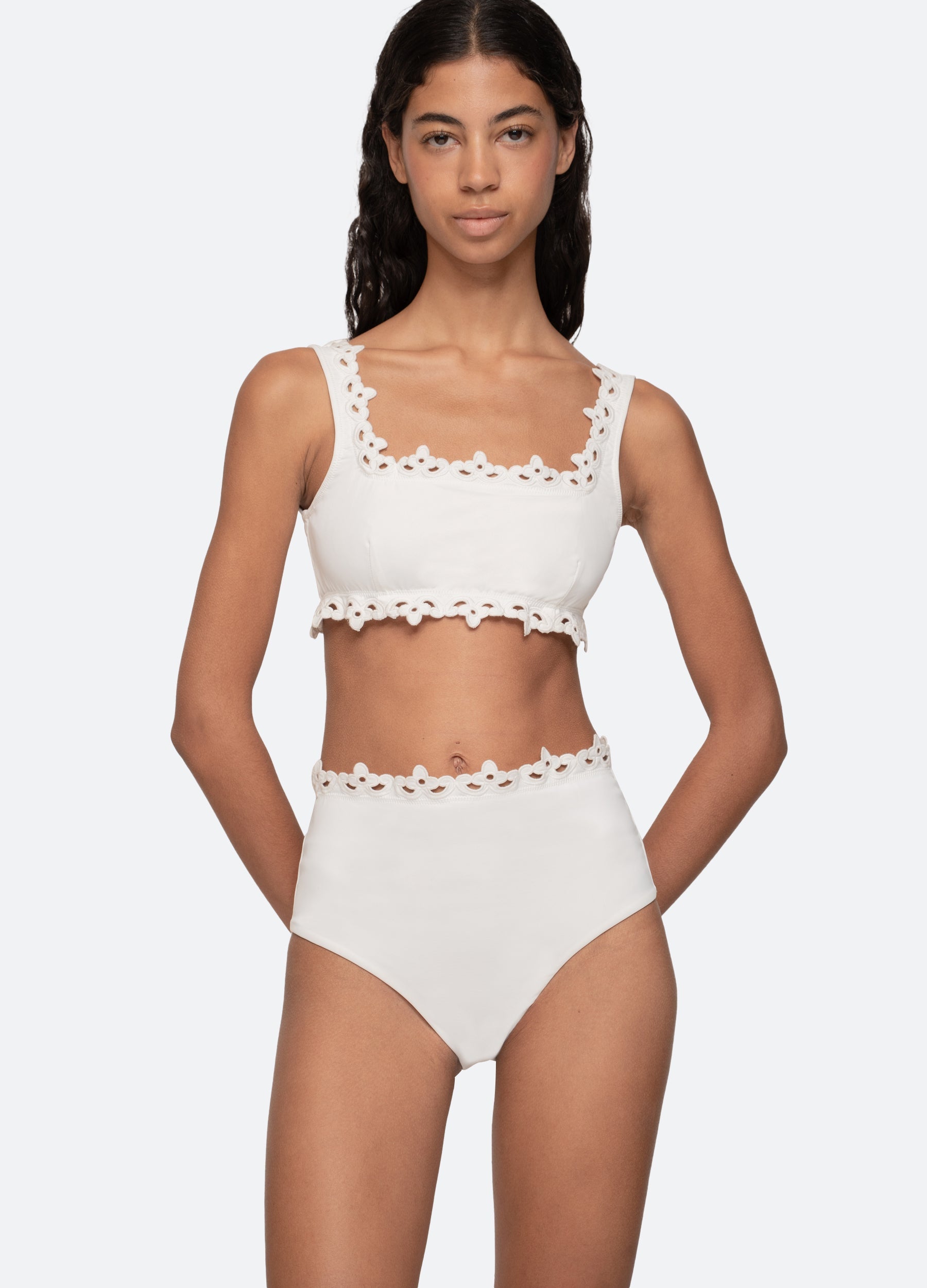 Sea New York Leila Bikini Bottom - White