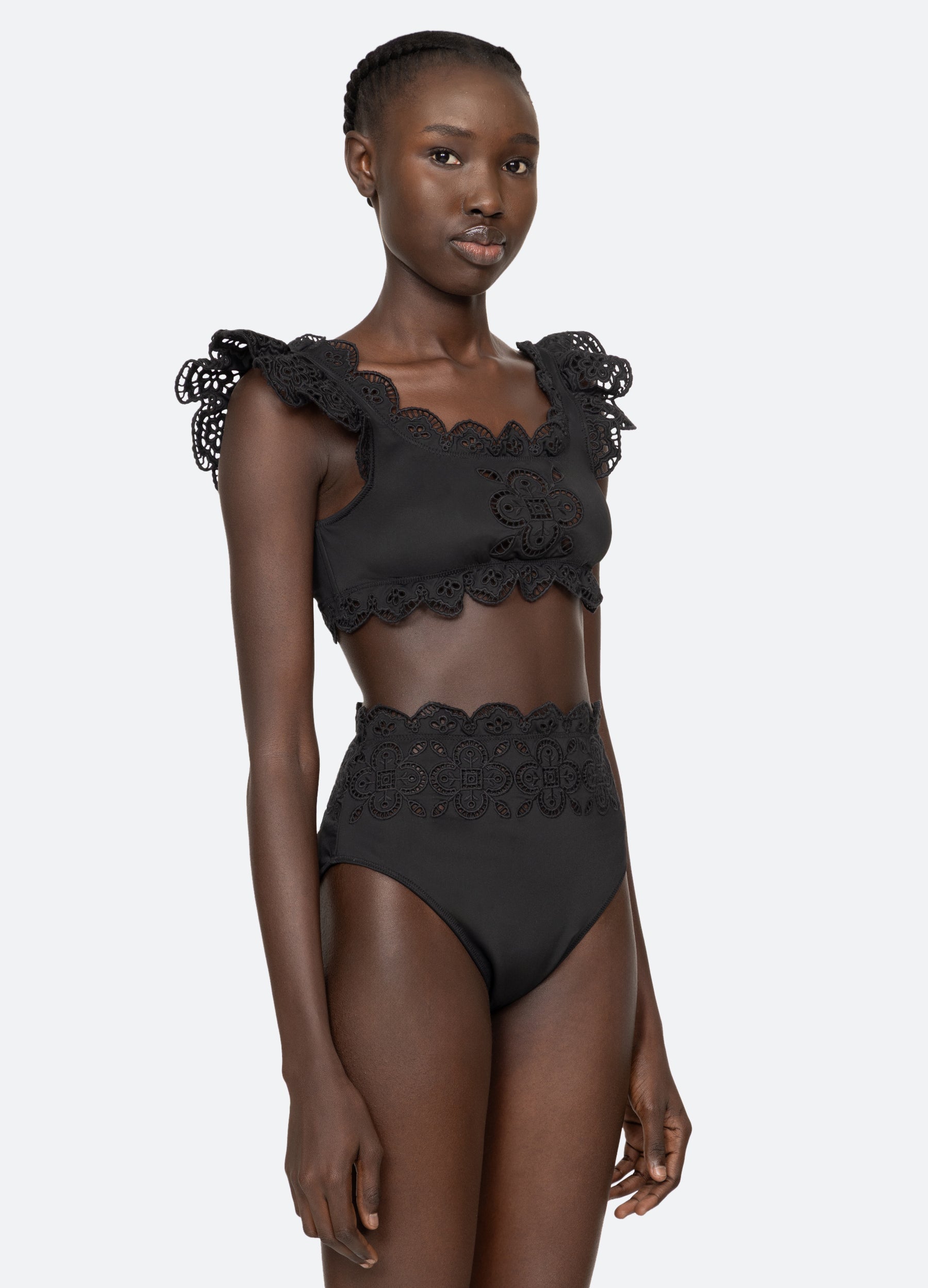 Sea New York Babette Bikini Top - Black