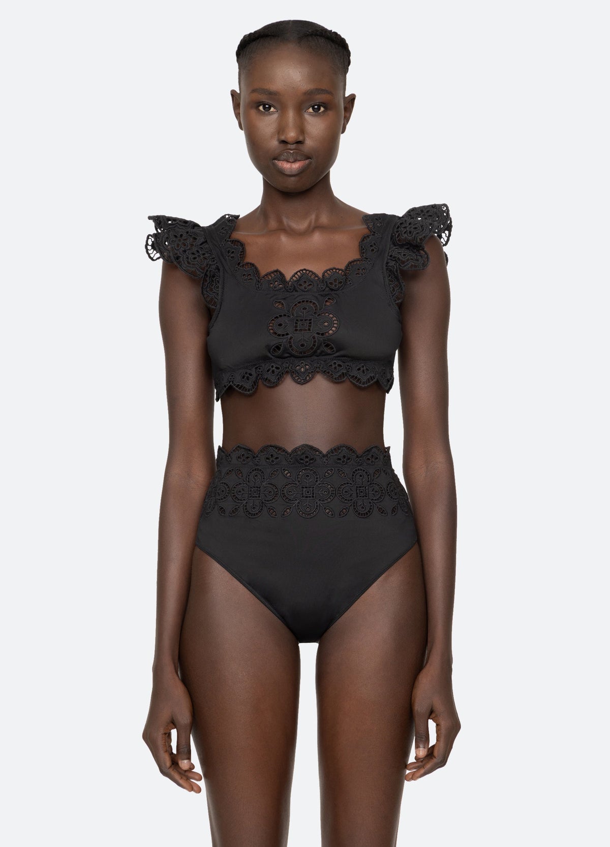 Sea New York Babette Bikini Top - Black
