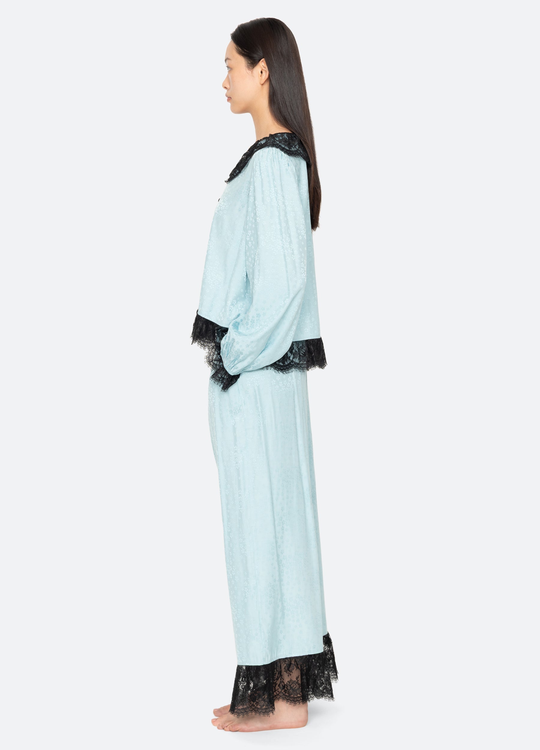 Sea New York Lila PJ Set - Blue