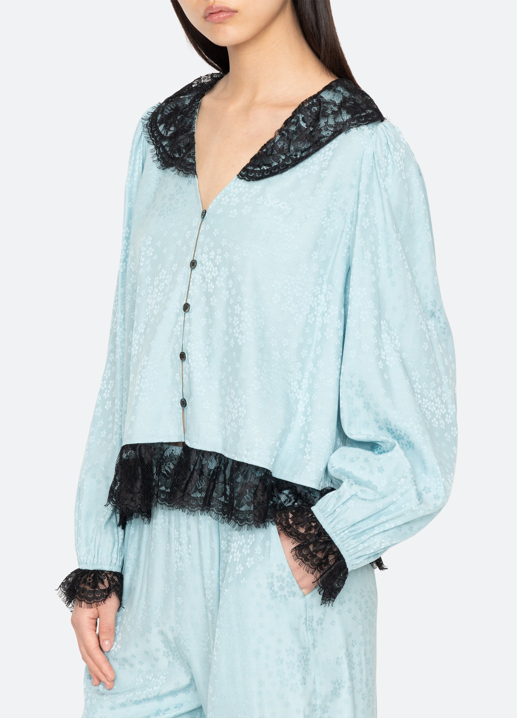 Sea New York Lila PJ Set - Blue