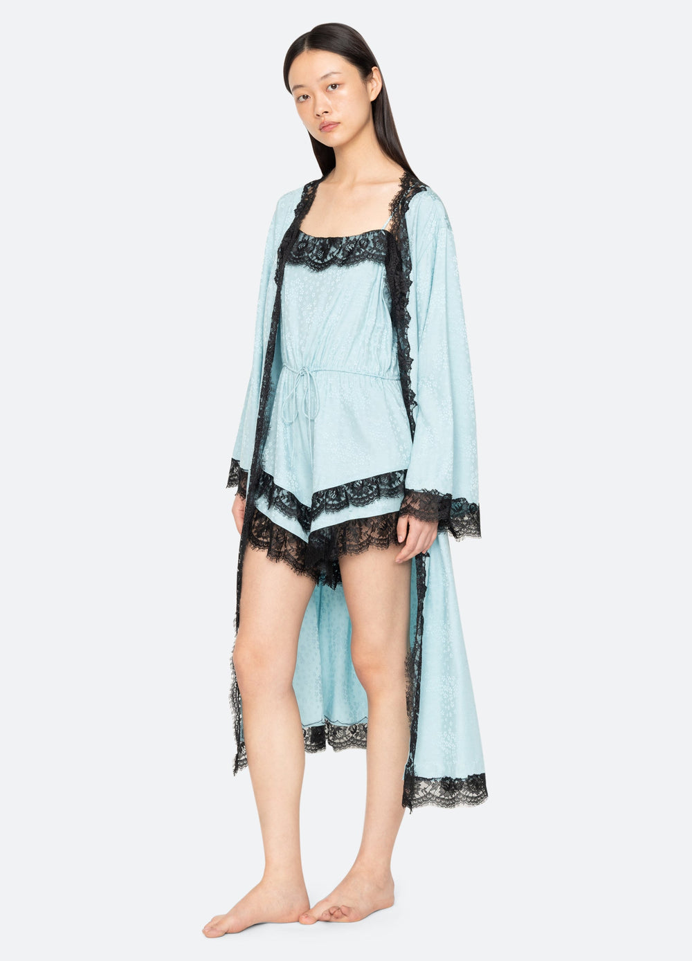 Sea New York Lila Romper - Blue