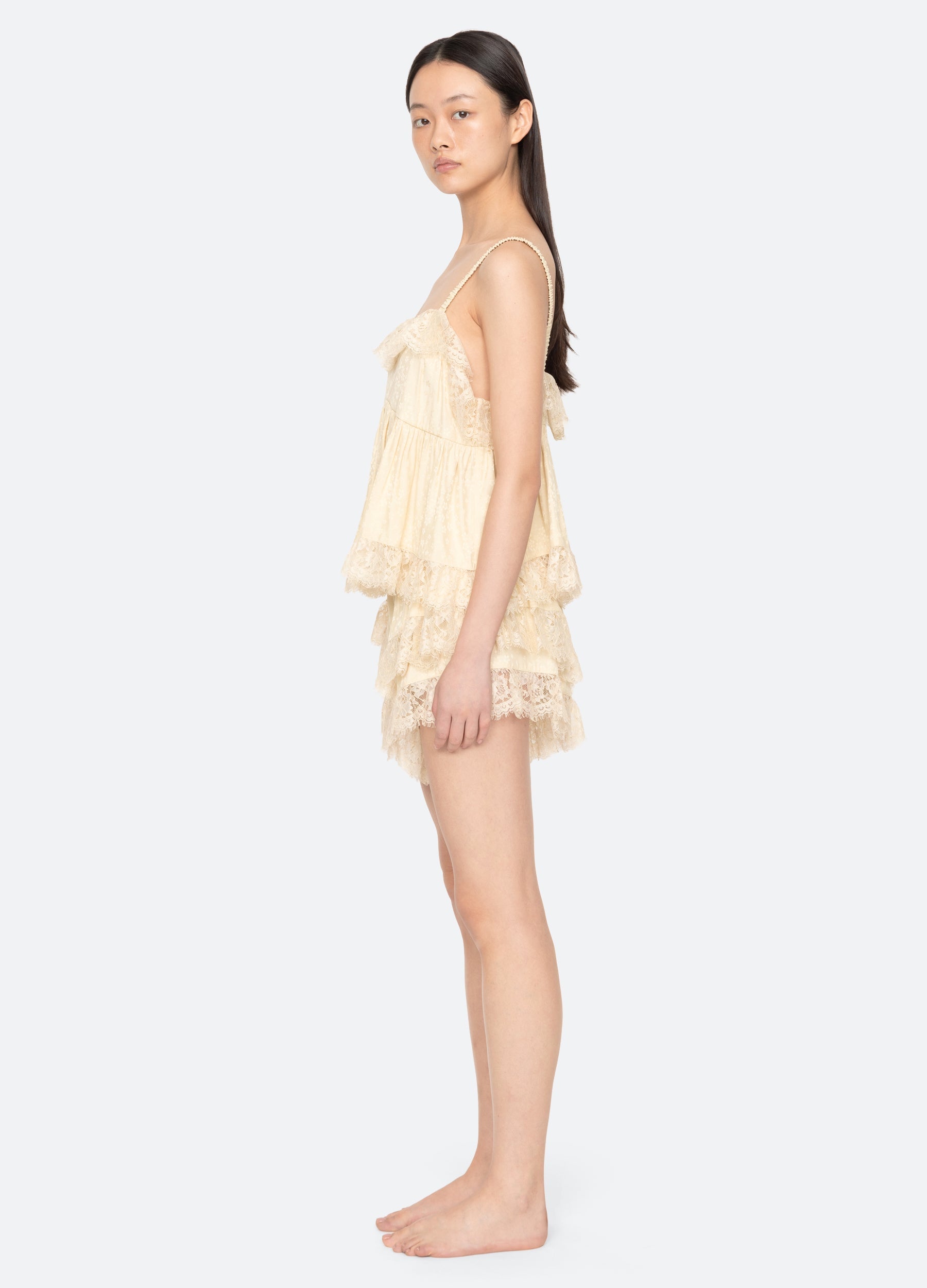 Sea New York Lila Short PJ Set - Yellow