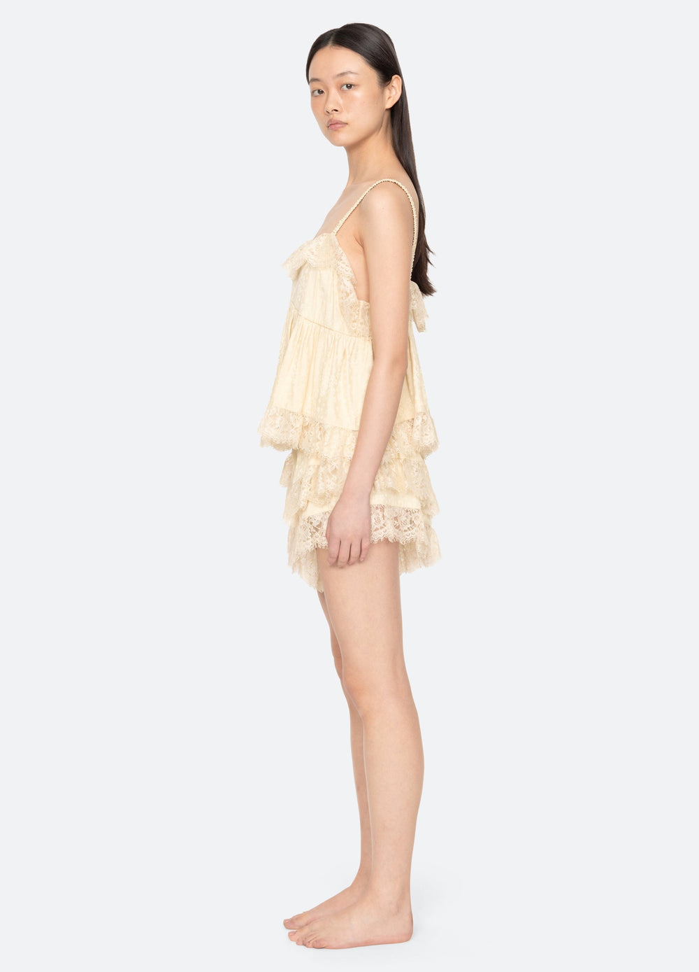 Sea New York Lila Short PJ Set - Yellow