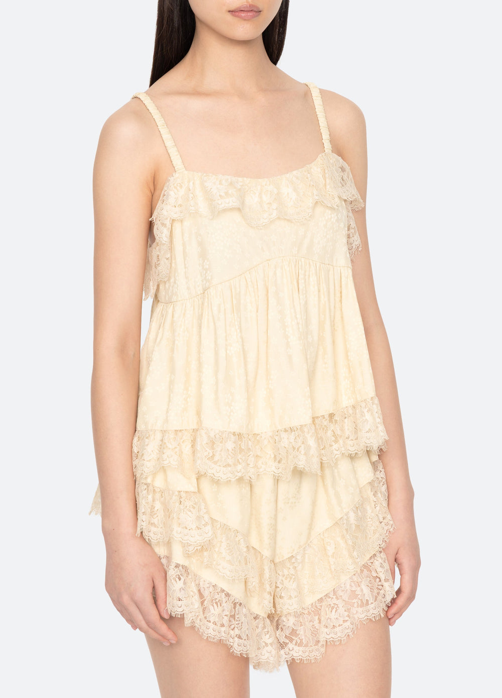 Sea New York Lila Short PJ Set - Yellow