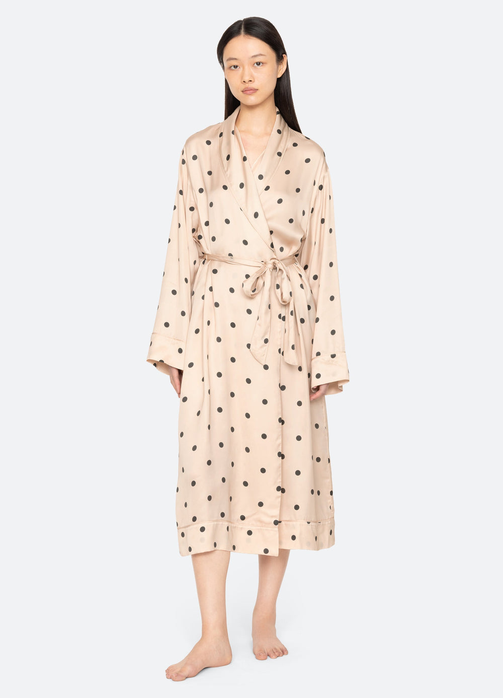 Sea New York Paulette Robe - Cream