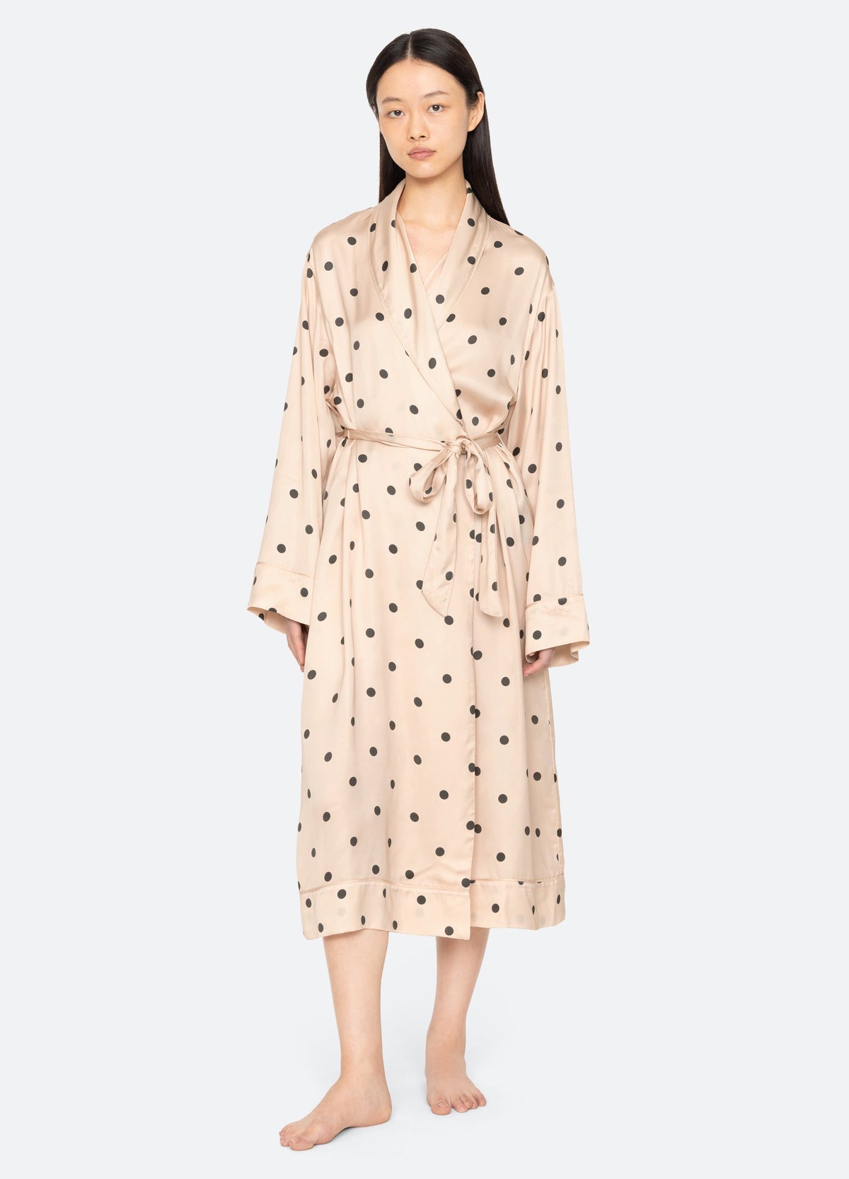 Sea New York Paulette Robe - Cream