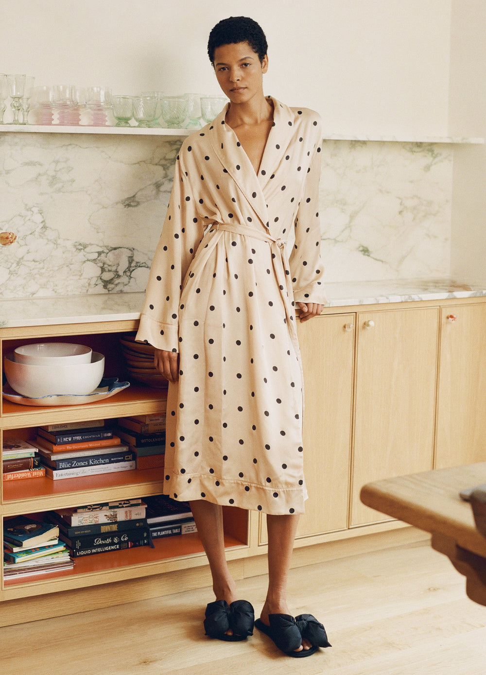 Sea New York Paulette Robe - Cream