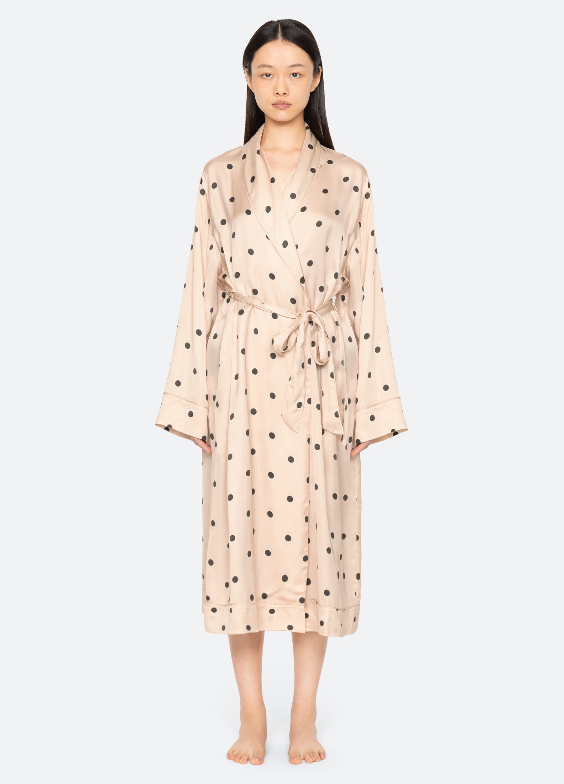 Sea New York Paulette Robe - Cream