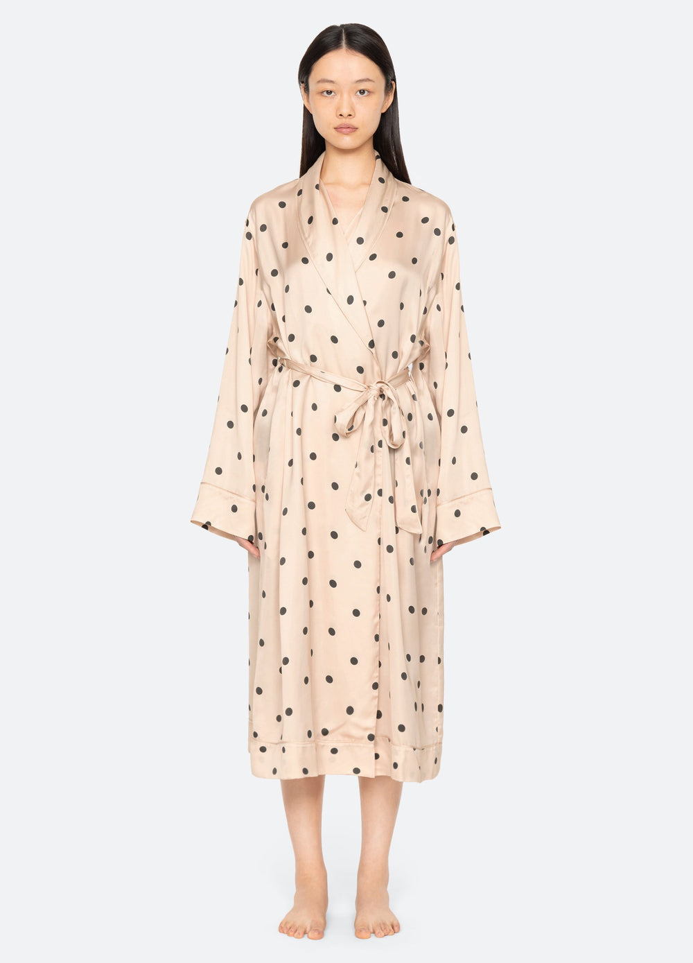Sea New York Paulette Robe - Cream
