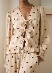 Sea New York Paulette PJ Set - Cream
