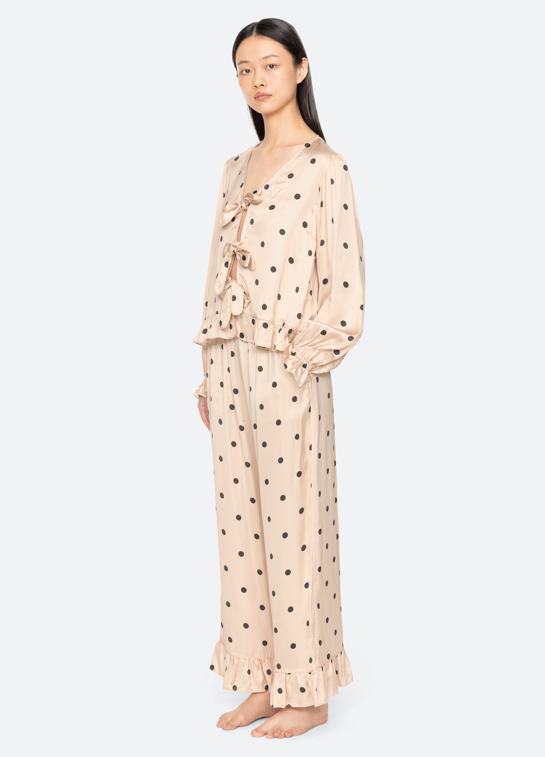 Sea New York Paulette PJ Set - Cream