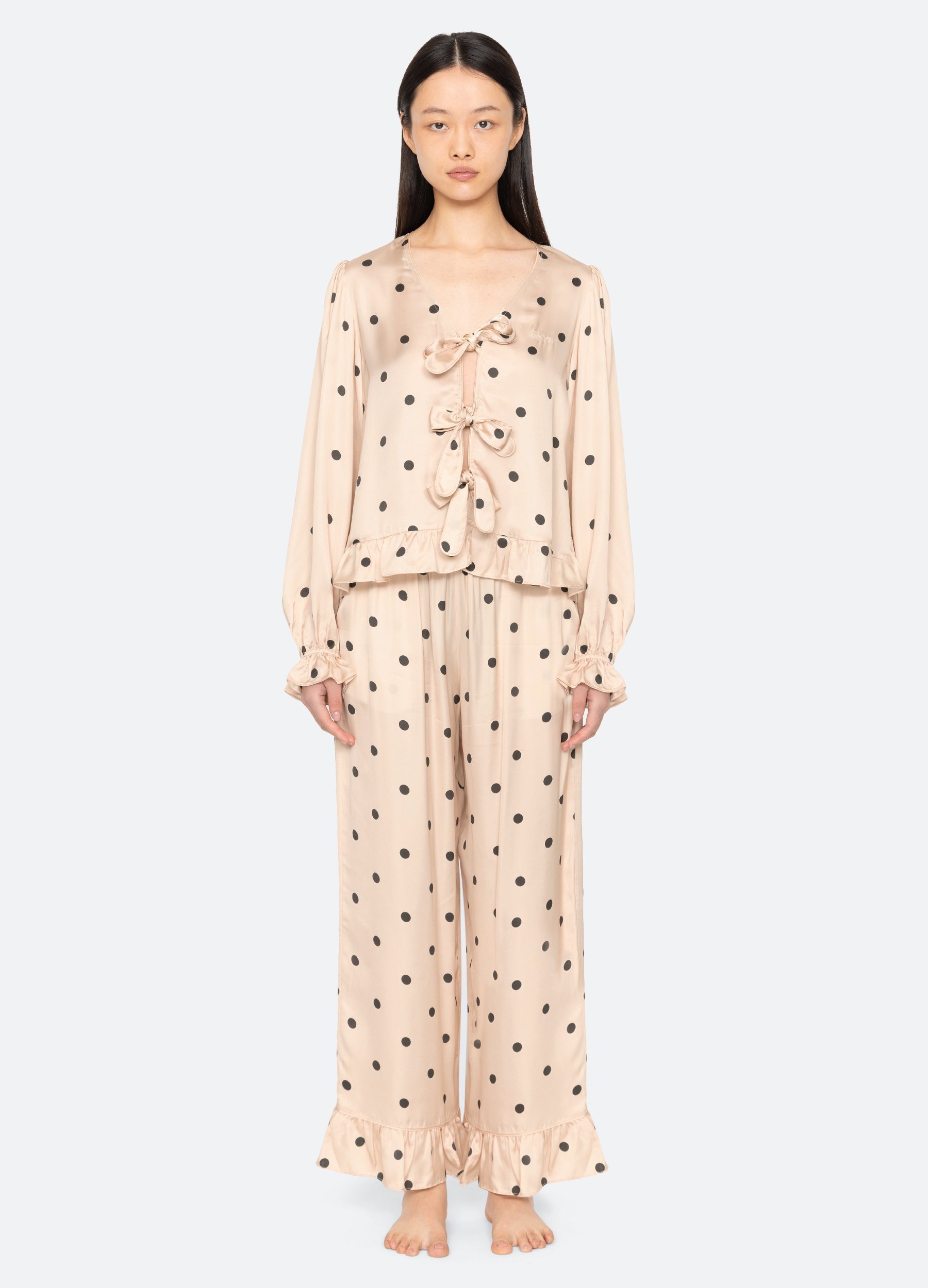 Sea New York Paulette PJ Set - Cream