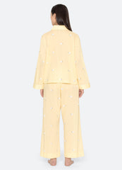 Sea New York Sheep PJ Set - Yellow
