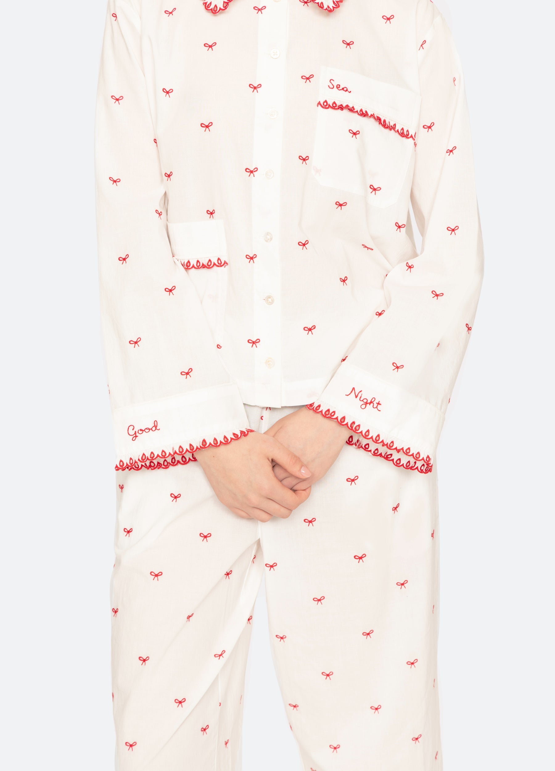 Sea New York Esmee PJ Set - Cream
