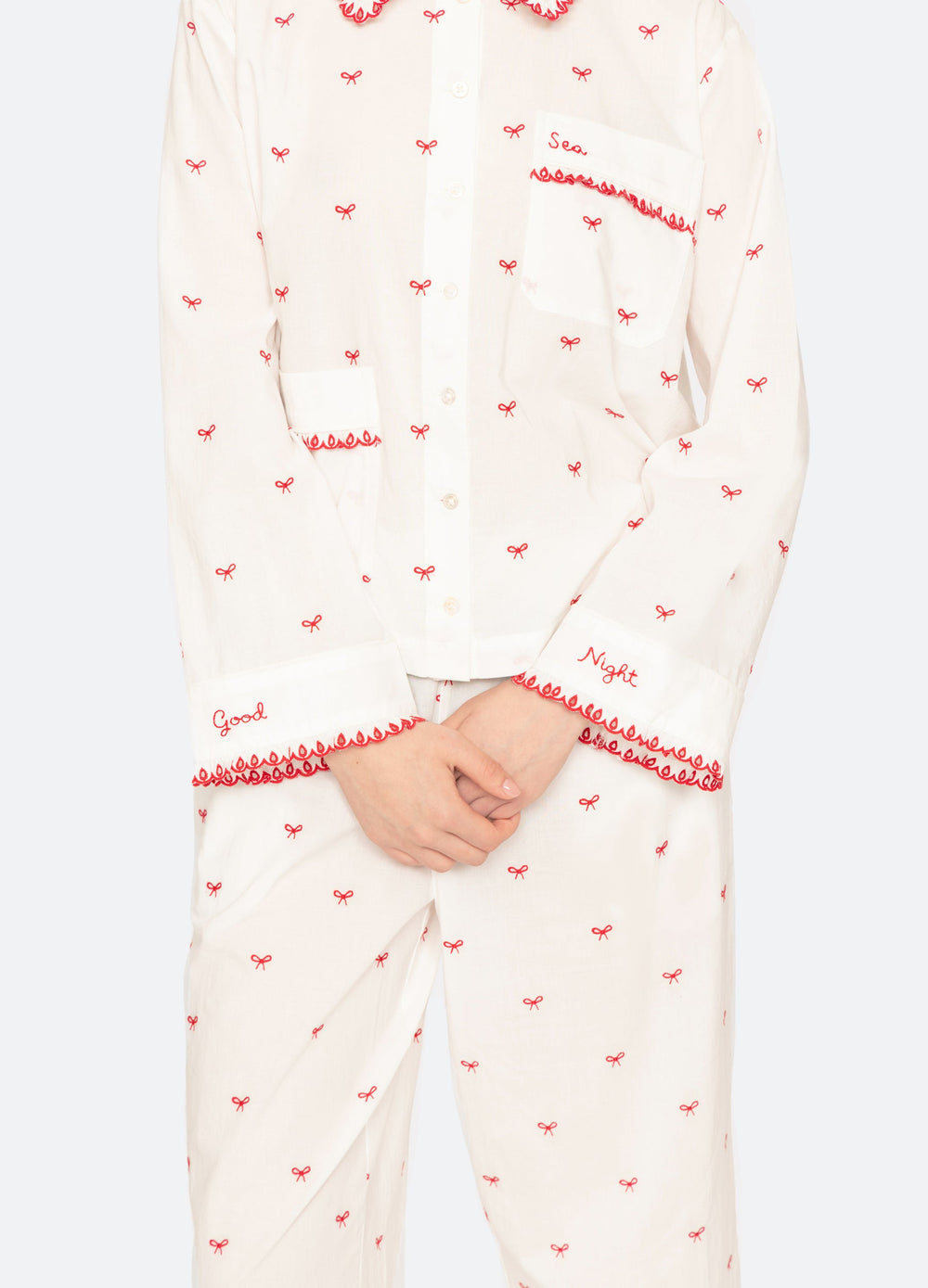 Sea New York Esmee PJ Set - Cream
