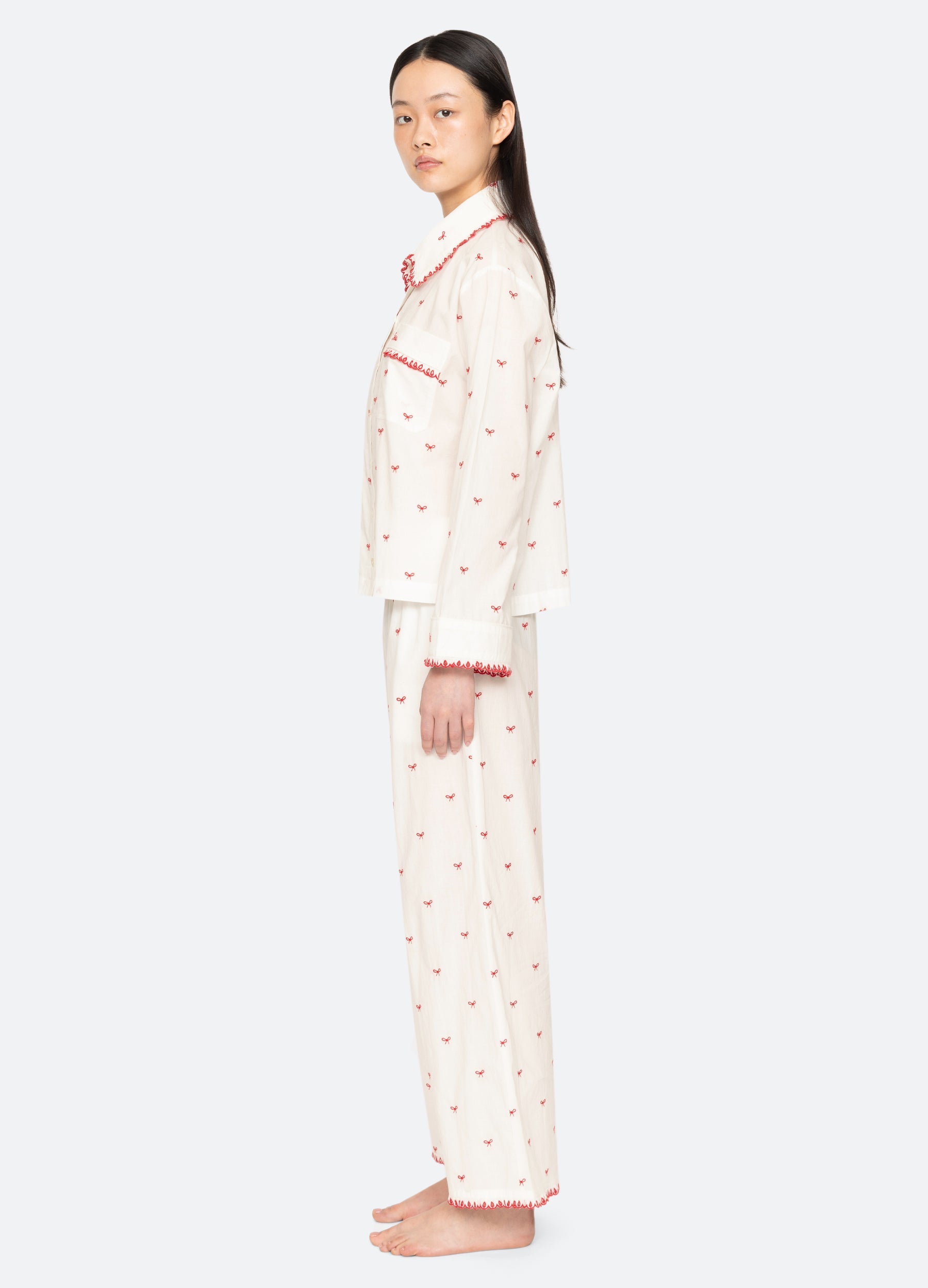 Sea New York Esmee PJ Set - Cream