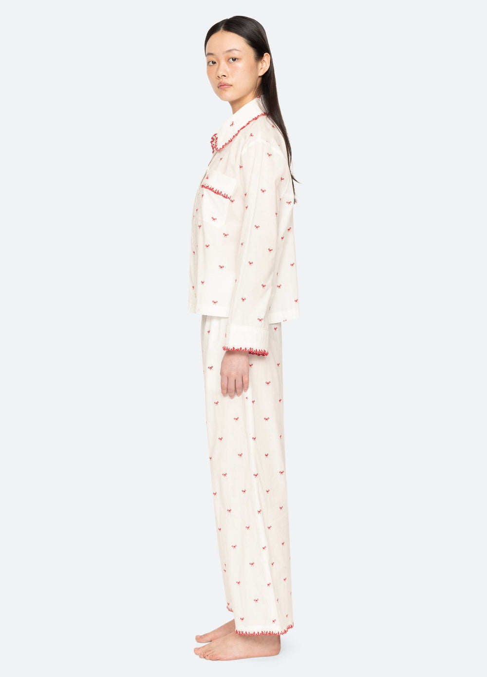 Sea New York Esmee PJ Set - Cream