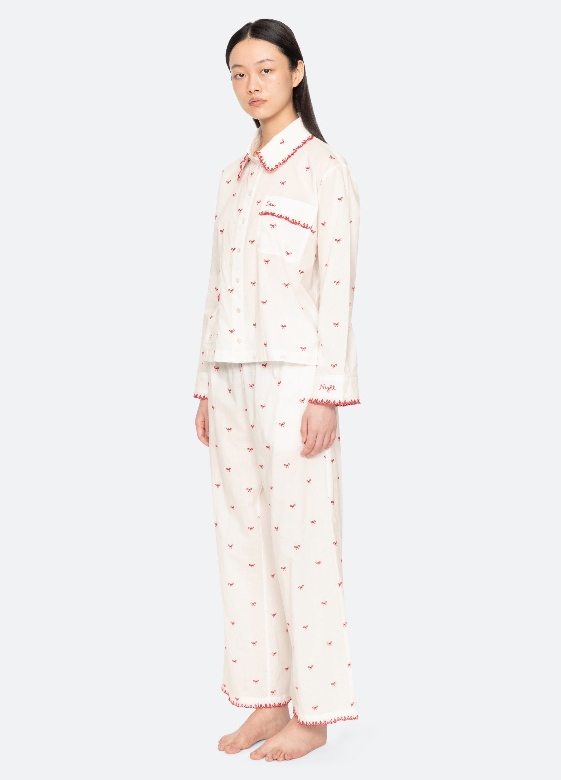Sea New York Esmee PJ Set - Cream