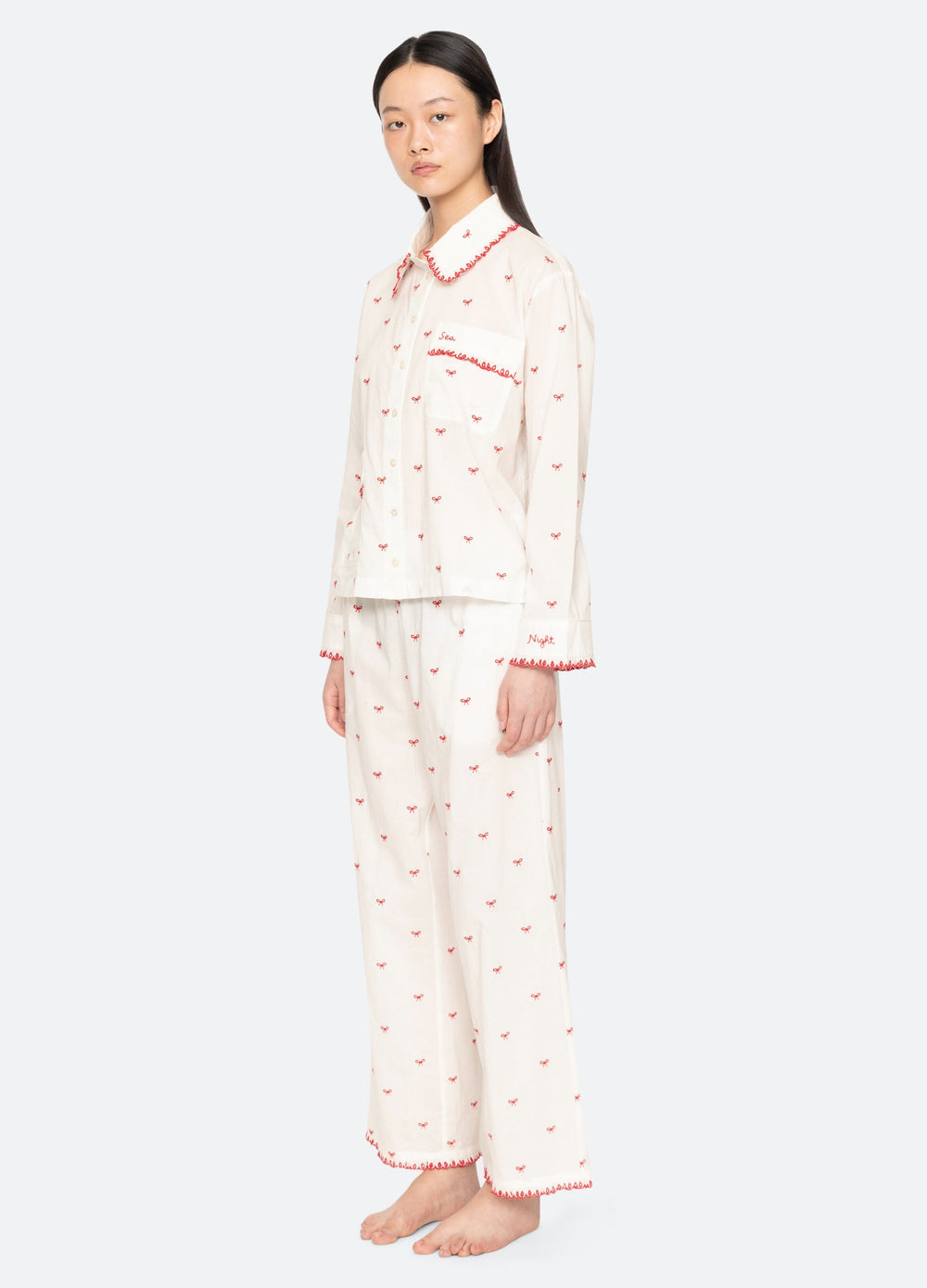 Sea New York Esmee PJ Set - Cream