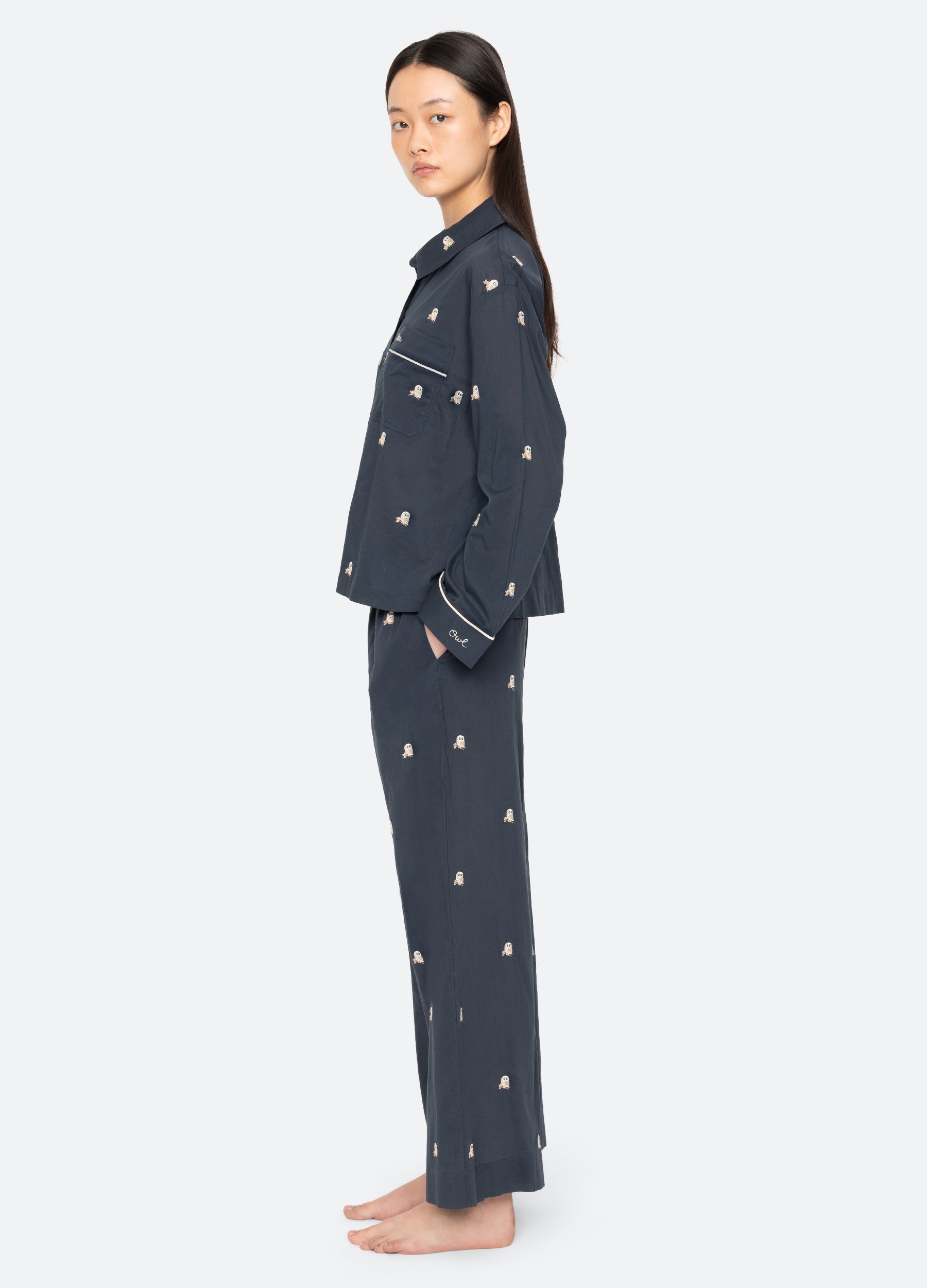 Sea New York Noella PJ Set - Navy