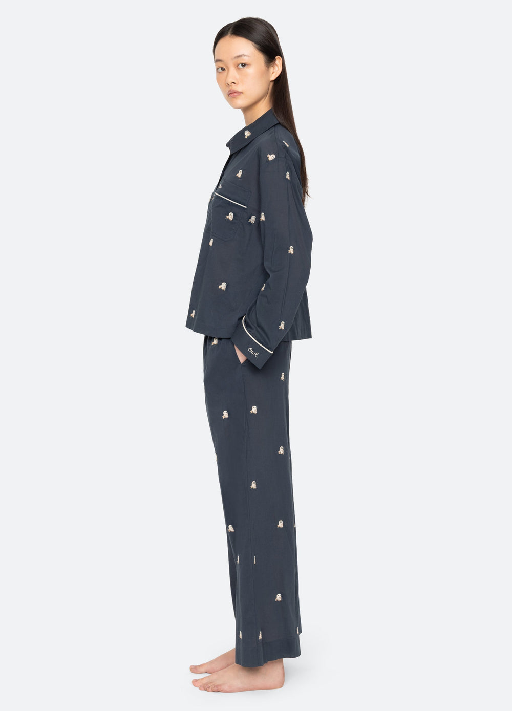 Sea New York Noella PJ Set - Navy
