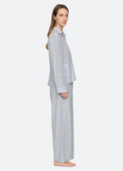 Sea New York Sheep PJ Set - Sky