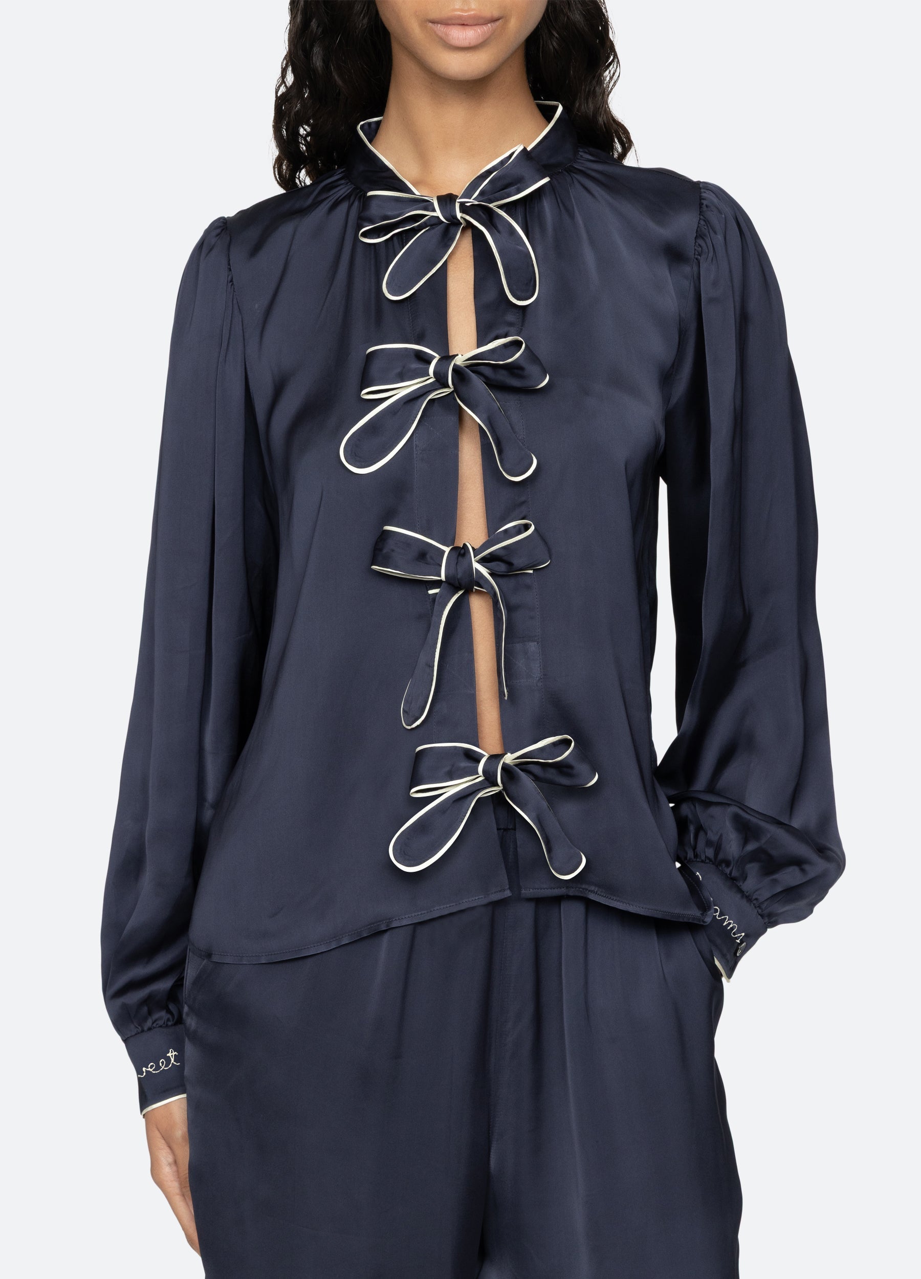 Sea New York Marceline PJ Set - Navy