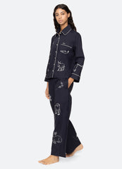 Sea New York Demi PJ Set - Navy