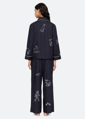 Sea New York Demi PJ Set - Navy