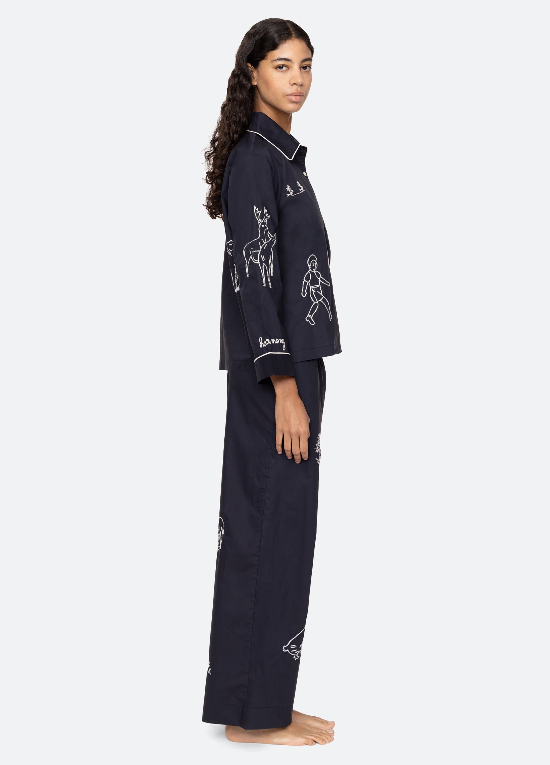 Sea New York Demi PJ Set - Navy