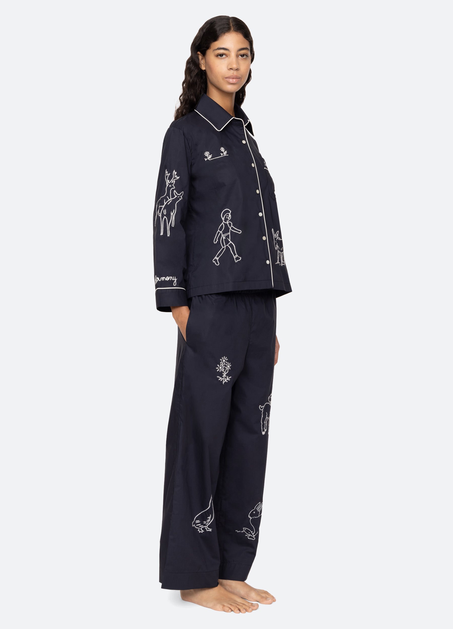 Sea New York Demi PJ Set - Navy