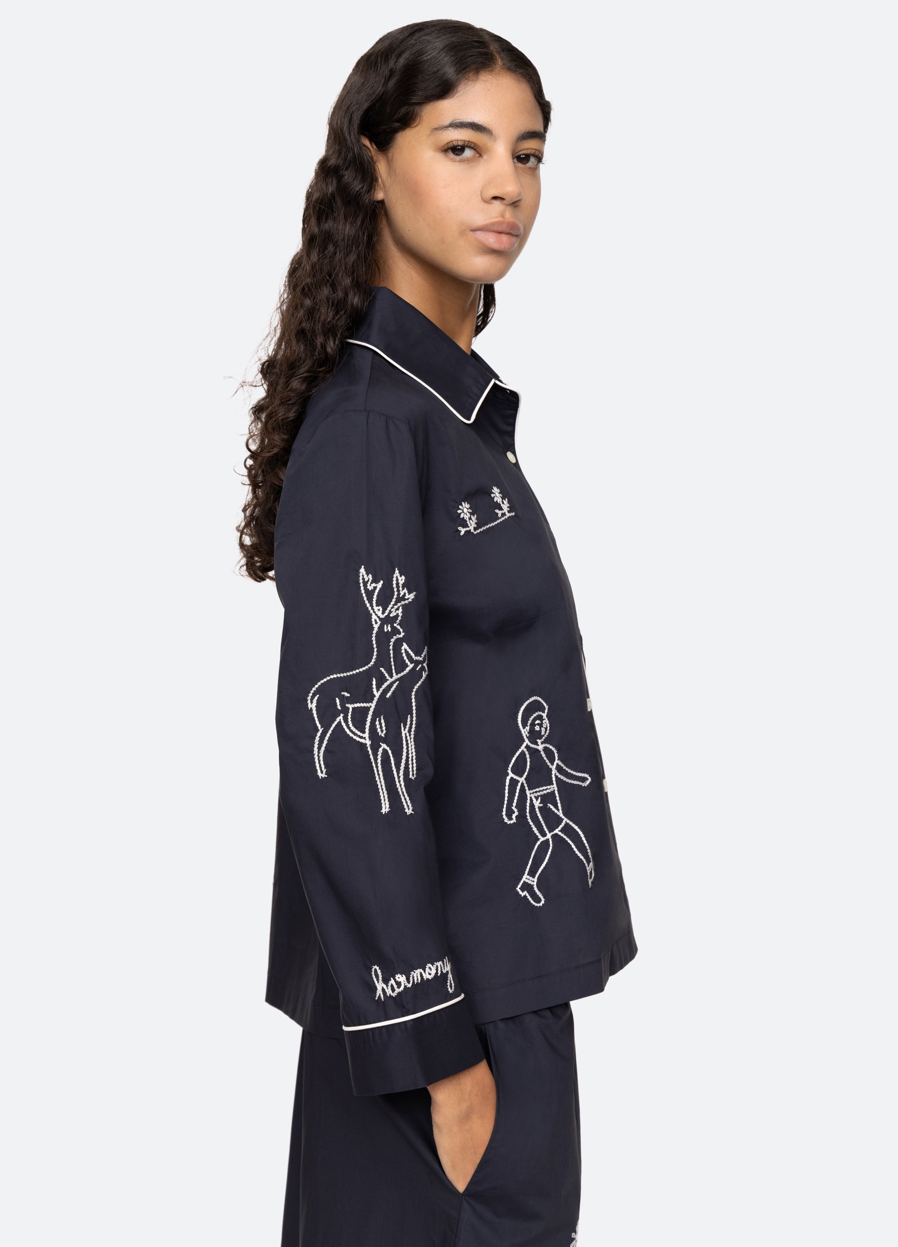 Sea New York Demi PJ Set - Navy