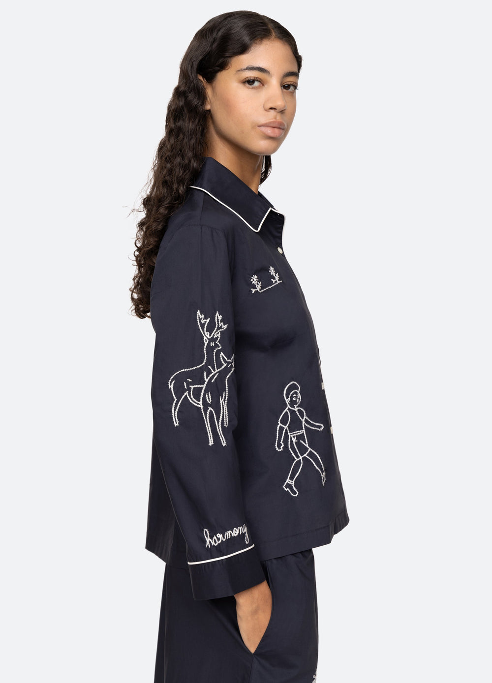 Sea New York Demi PJ Set - Navy