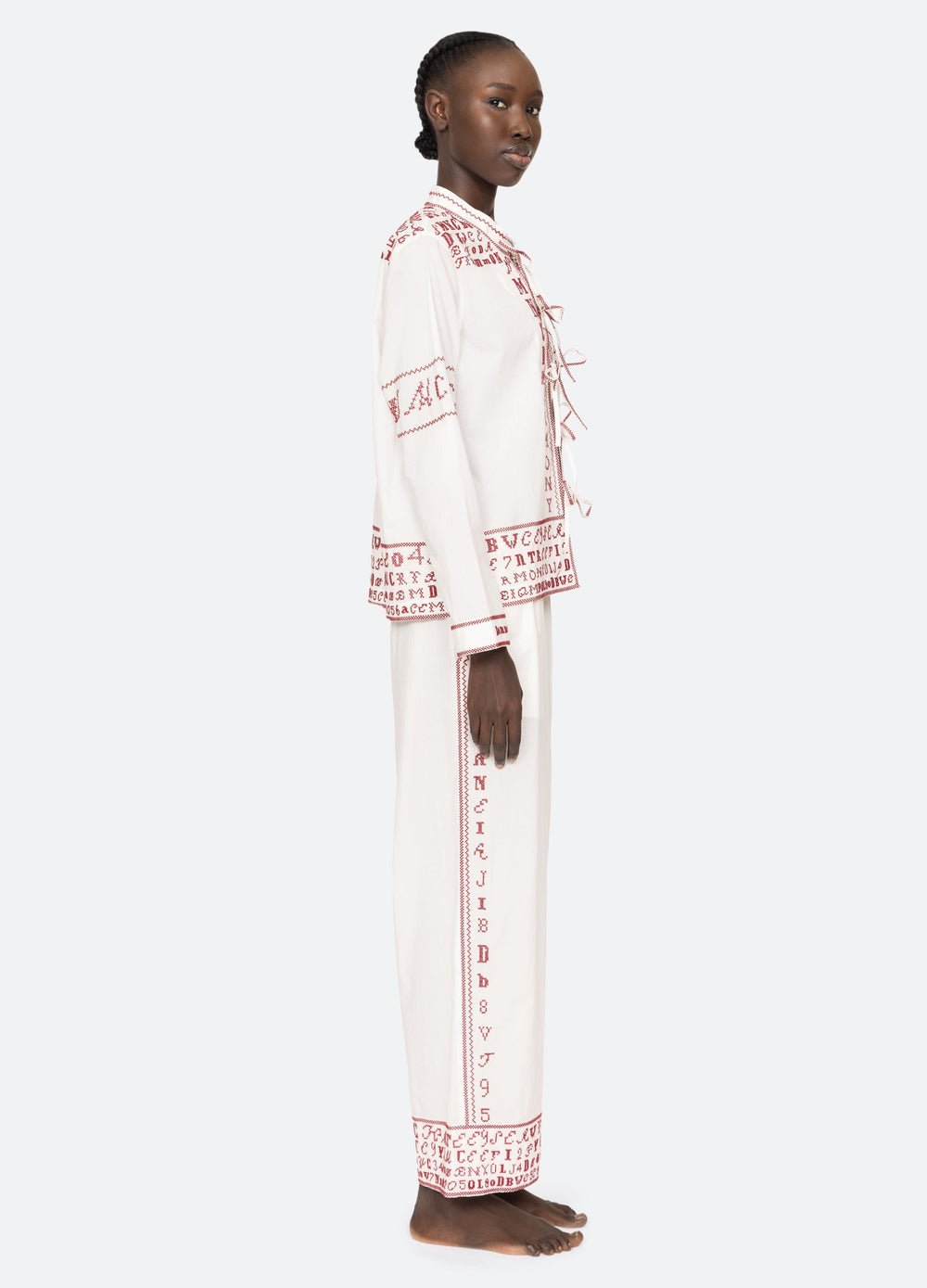 Sea New York Kit PJ Set - White