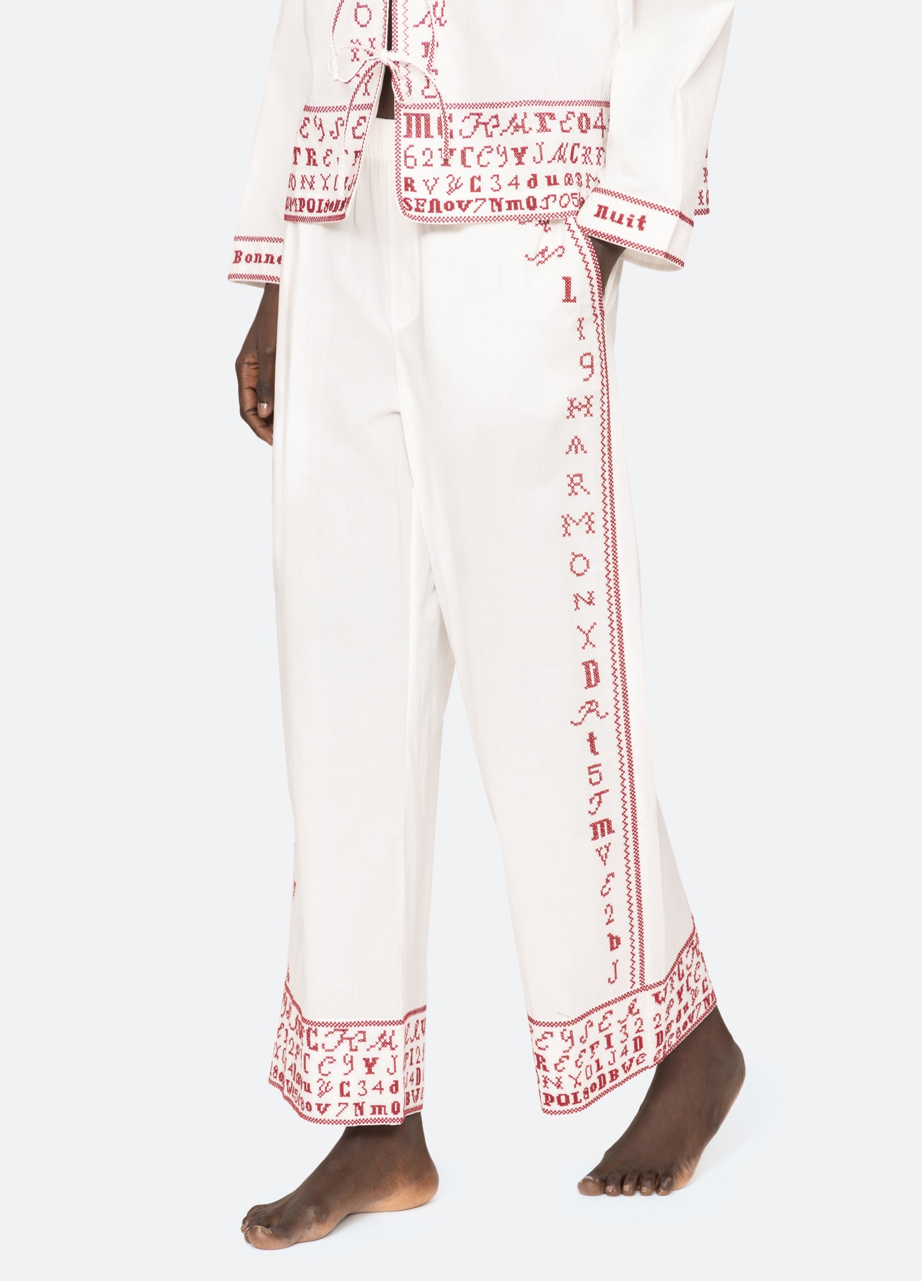 Sea New York Kit PJ Set - White