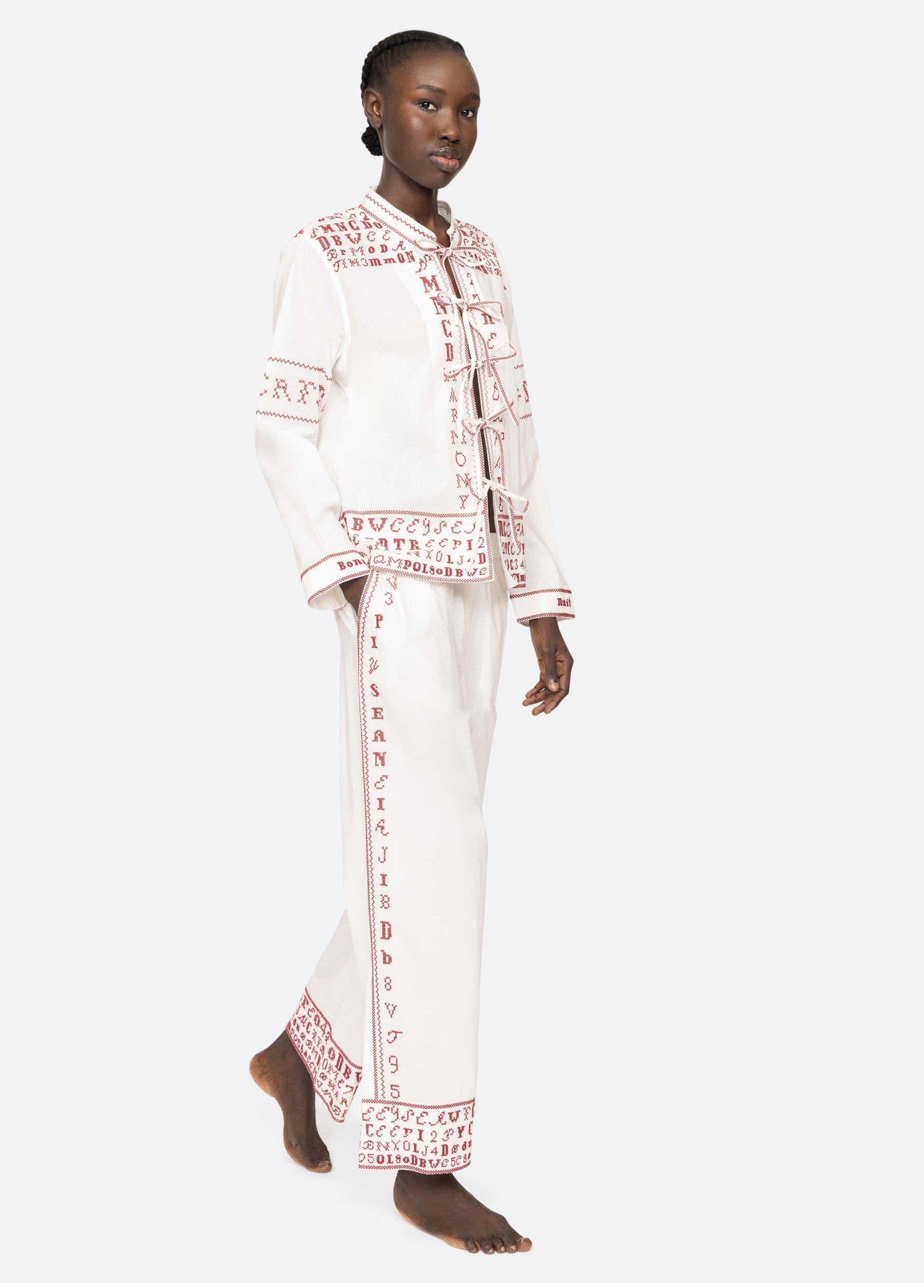 Sea New York Kit PJ Set - White