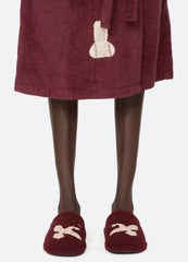 Sea New York Mika Slippers - Burgundy