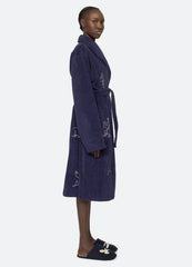 Sea New York Demi Robe - Navy
