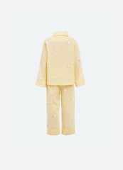 Sea New York Sheep Kids PJ Set - Yellow