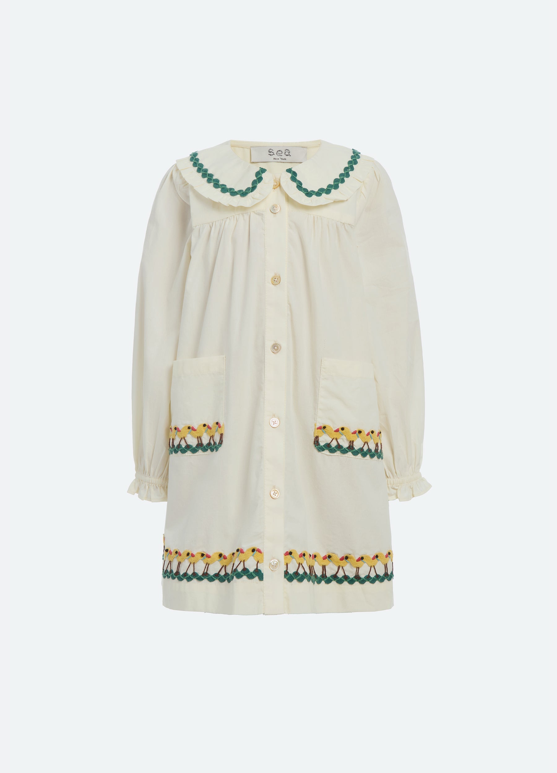 Sea New York Larson Kids Dress - Cream